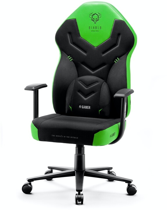 Karrikë Diablo X-Gamer 2.0, e zezë/gjelbërt