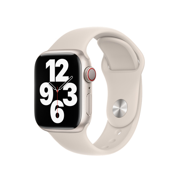 Apple Watch 41mm Band, Starlight Sport Band - Regular