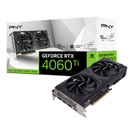 Kartelë grafike PNY GeForce RTX 4060 Ti Verto, 16GB GDDR6, e zezë
