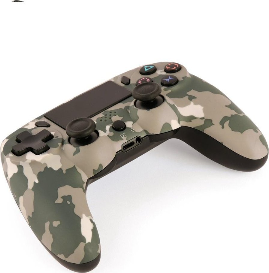 Gamepad Gembird JPD-PS4BT-01-CM, Bluetooth, për PS4 dhe PC, camouflage