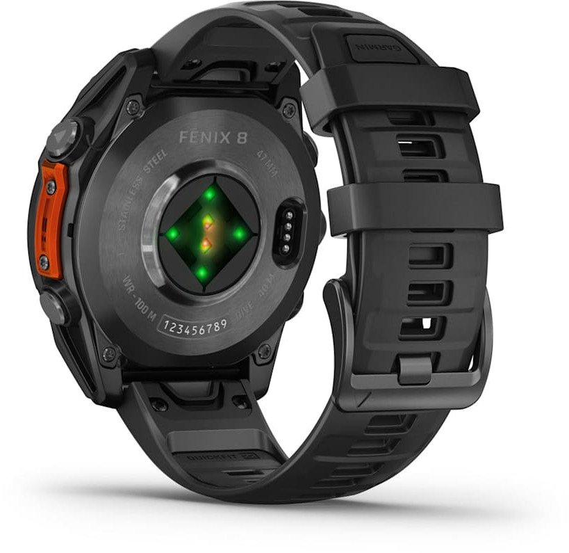Orë sportive Garmin Fenix 8, 1.4" AMOLED, 47mm, e hirtë