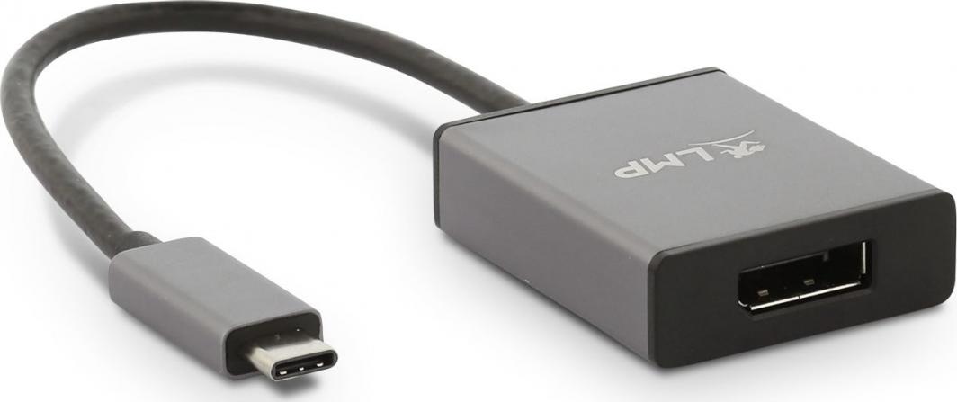 Përshtatës USB LMP, USB-C në DisplayPort, i hirtë