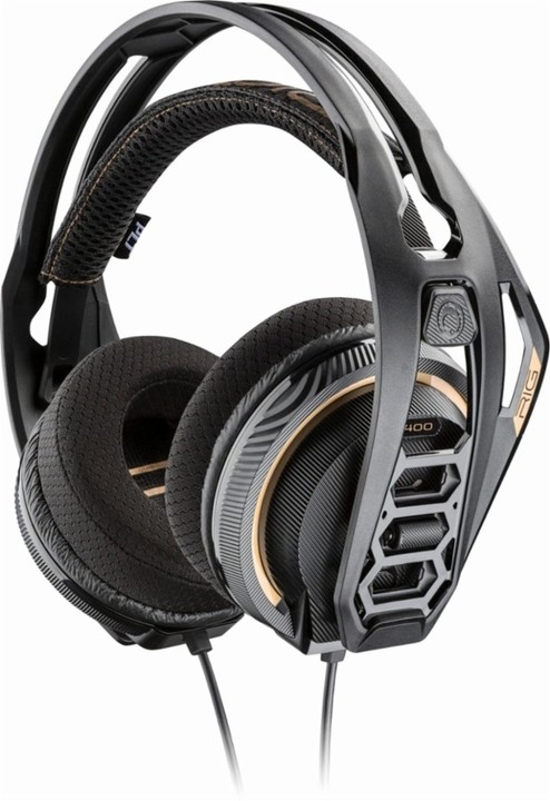 Kufje Plantronics RIG 400PC, të zeza