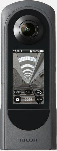 Kamerë 360 Ricoh Theta X, 60MP, 4K Ultra HD, e zezë