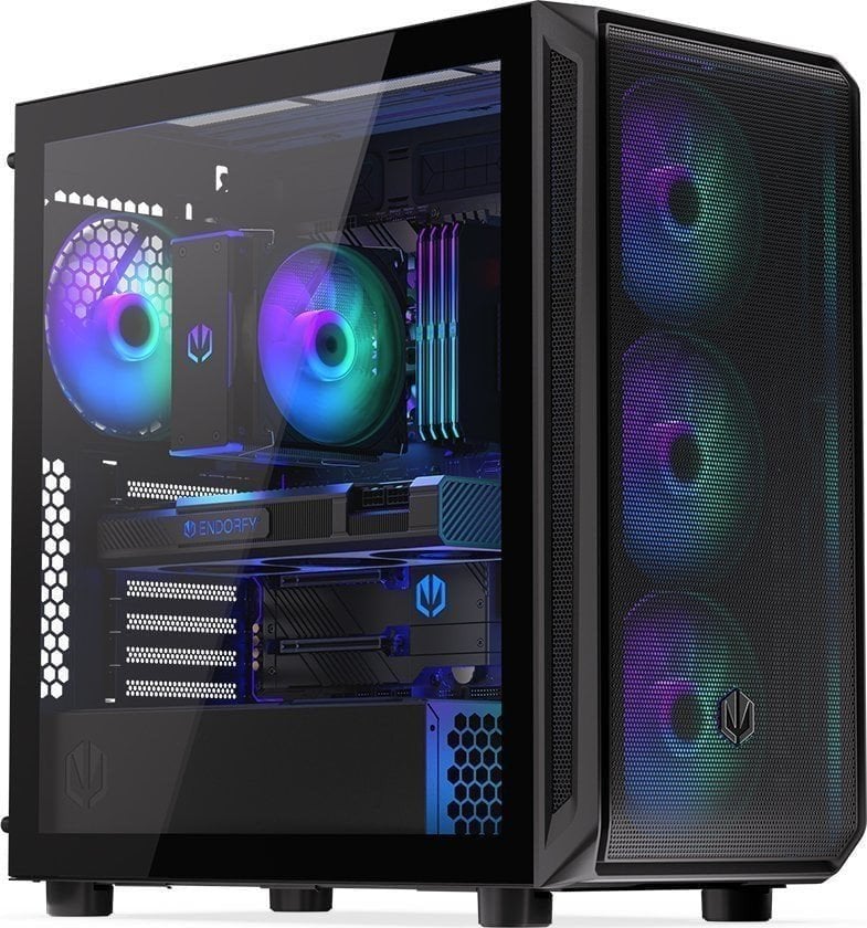 Kompjuter gaming Game X G300, Ryzen 5 7500X3D, 64GB RAM, 1TB SSD, Radeon RX 9070