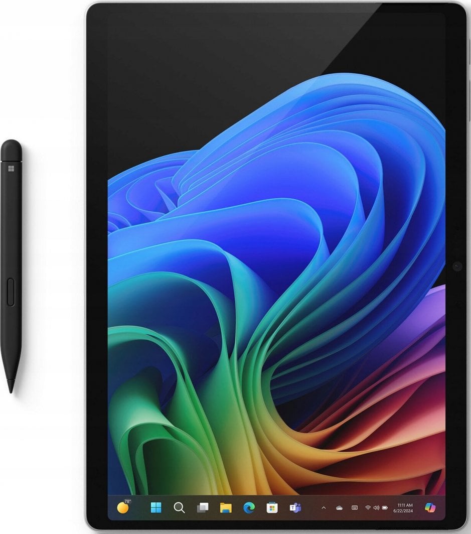 Laptop Microsoft Surface Pro 11 (Copilot+ PC), 13", Qualcomm Snapdragon X Plus, 16GB RAm, 512GB SSD, Windows 11 Home, i hirtë