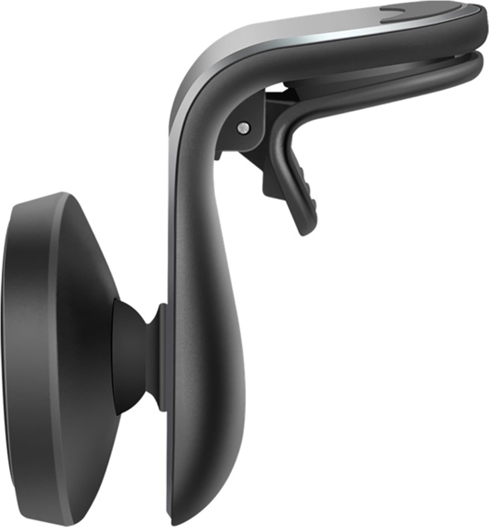 Mbajtëse magnetike për veturë Defender CH-127, për grilë ajri, universale, zi argjend