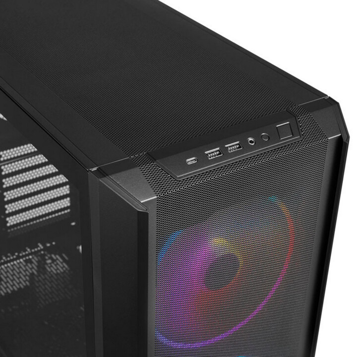 Куќиште за персонален компјутер LIAN-LI LANCOOL 216, ARGB, црно
