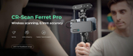 Skaner 3D Creality Ferret, dorë i lëvizshëm, saktësi e lartë, gri