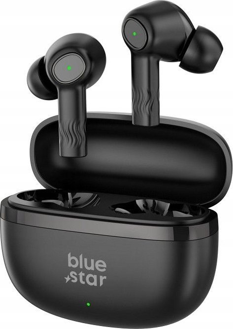 Бежични слушалки Blue Star TWS AC20E, ANC и ENC, Bluetooth 5.4, црни