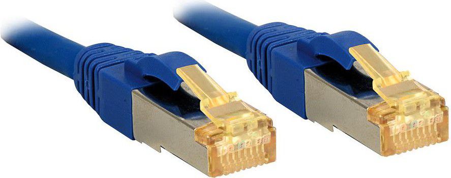 Kabllo rrjeti Lindy, RJ-45/RJ-45, Cat.7, 20m, e kaltër