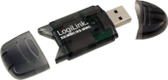 Lexues i kartave të memories USB LogiLink, i zi