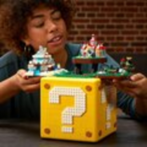 Set LEGO Super Mario™ 71395 Super Mario 64 ™: action cube with a question mark