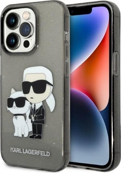 Mbulesë telefoni Karl Lagerfeld KLHCP14XHNKCT, për iPhone 14 Pro Max, hardcase, e zezë