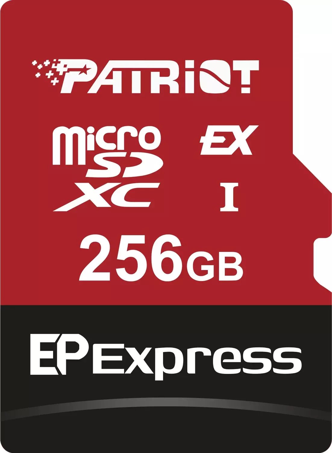 Kartë memorie Patriot EP Series Express, 256GB, MicroSDXC me adapter