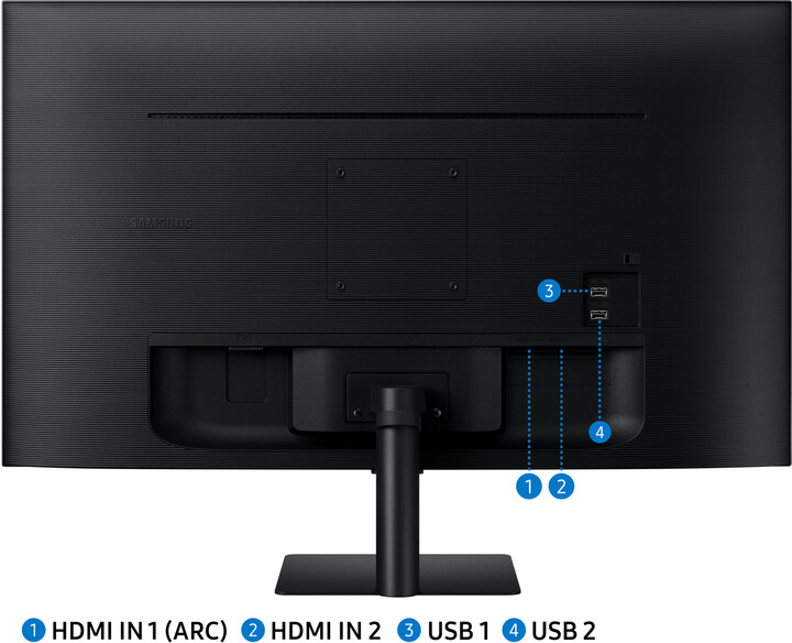 Monitor Samsung Smart M50C, 32", LED