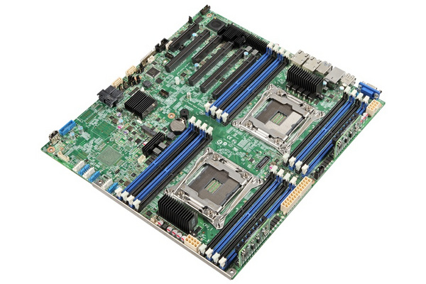Pllakë amë Intel DBS2600CW2R Intel C612 LGA 2011 (Socket R) SSI EEB
