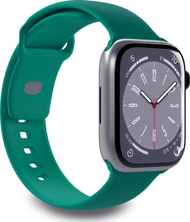 Rrip ore Puro ICON për Apple Watch 4 5 6 7 SE 8 Ultra, 44 45 49mm, PU, jade