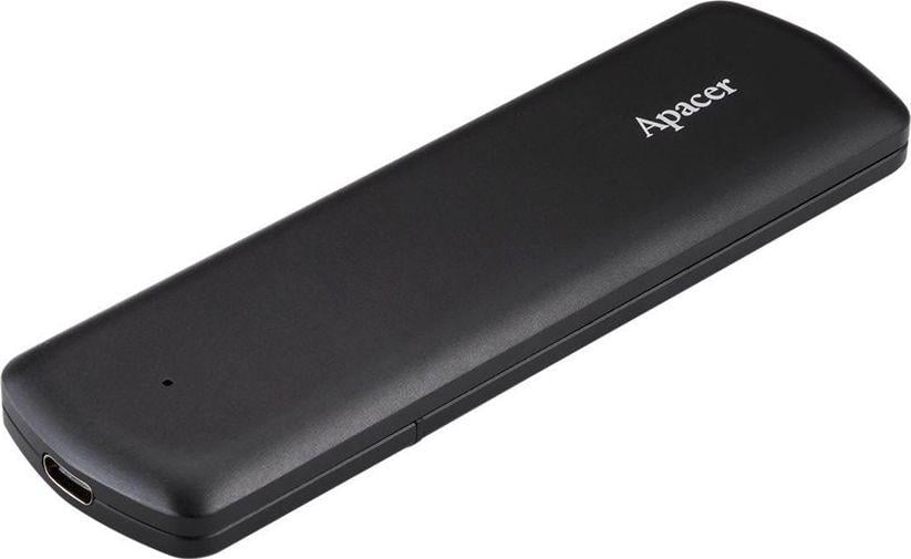 Disk i jashtëm SSD Apacer AS721, 250GB (AP250GAS721B-1), i zi
