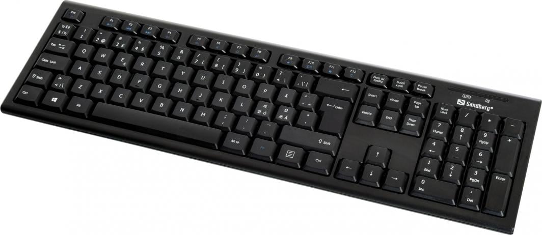 Set tastierë dhe maus nor Wireless, për zyrë, i zi