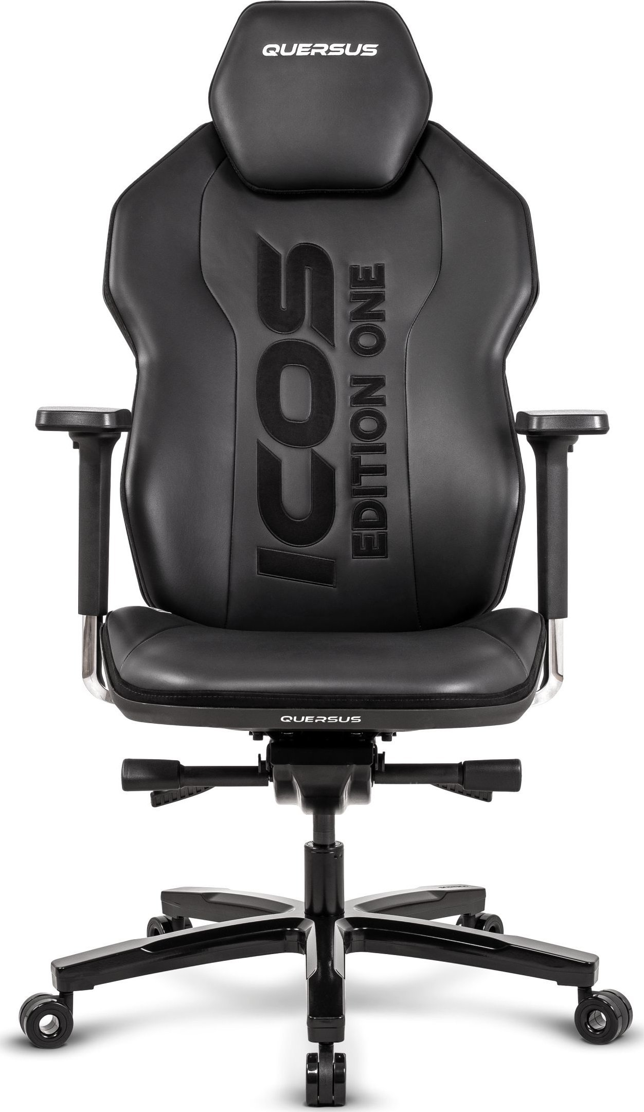 Karrige gaming QUERSUS ICOS UHL, mekanizëm synchro, mbështetëse koke, e zezë