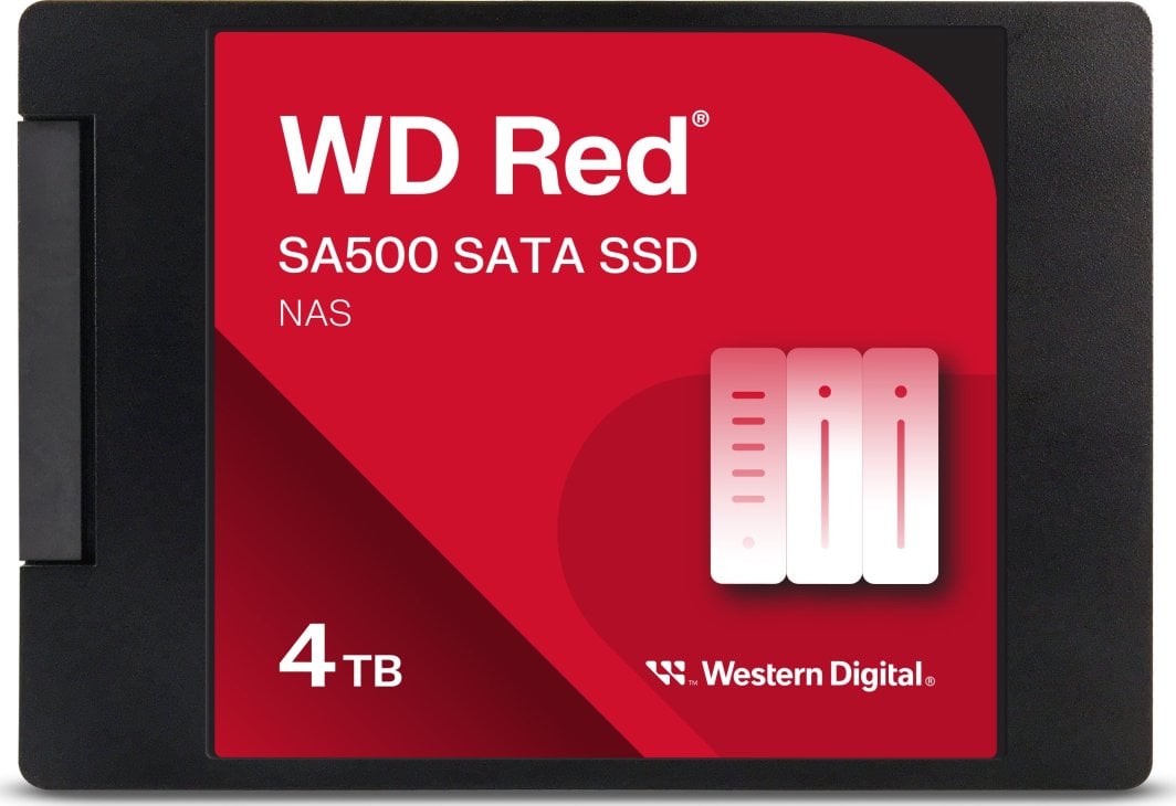 Disk SSD WD Red SA500, 4TB, 2.5" SATA III