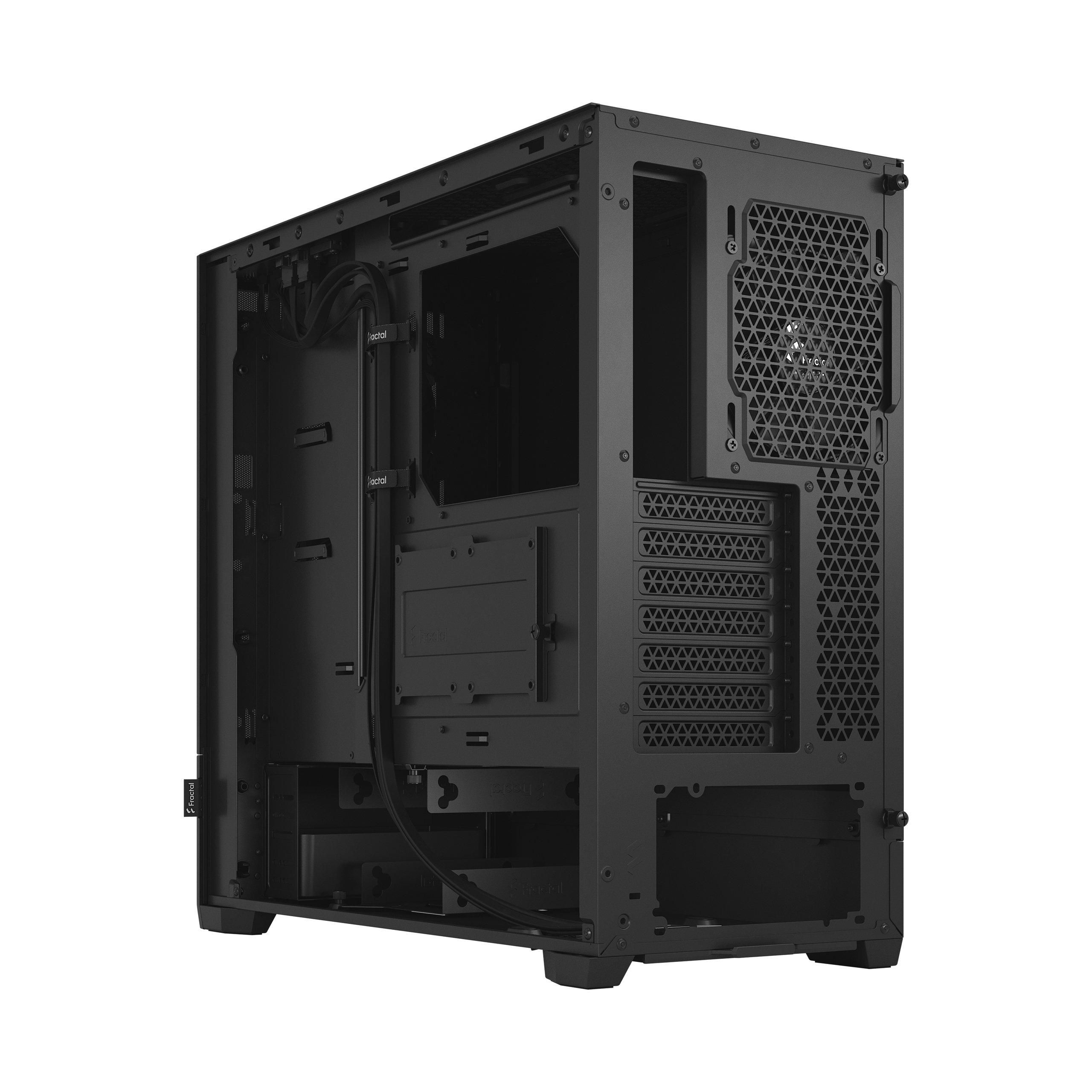 Kasë Fractal Design Pop Air Black TG Clear Tint, e zezë