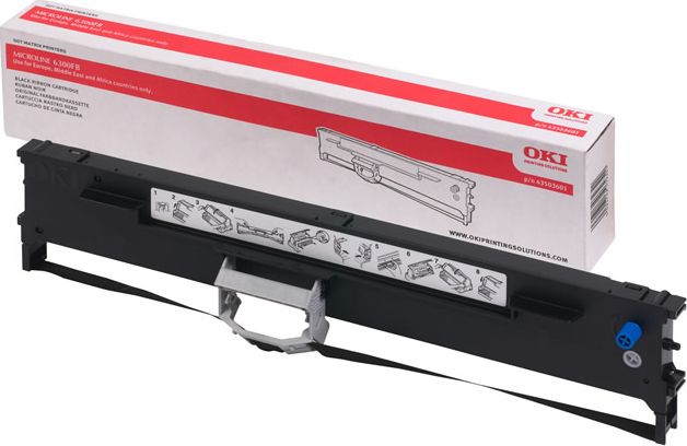 Ribon printeri OKI Microline 6300FB 43503601, origjinal, i zi