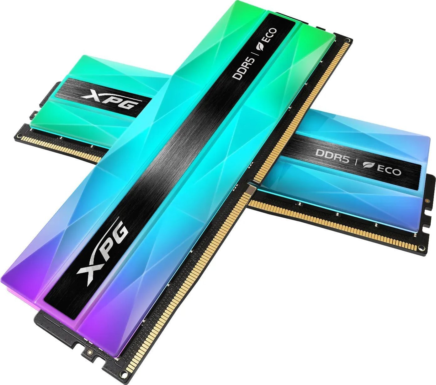 Memorie RAM Adata Lancer Neon AX5U8000C3816G DCLANRSG, 32GB DDR5, 8000MHz, argjendtë RGB