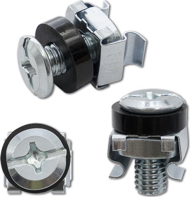 Set montimi për kabinet RACK Qoltec M16, M6, 50 copë