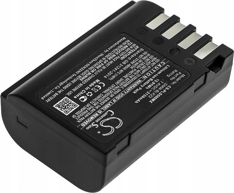 Bateri kamerë Cameron Sino për Panasonic Lumix DMW BLK22, zëvendësuese, e zezë
