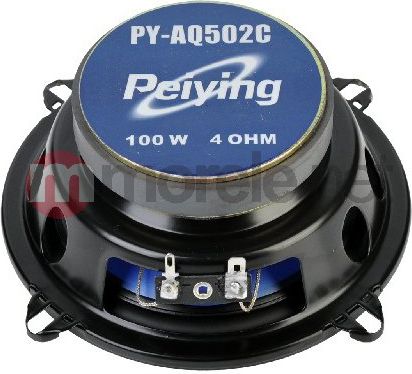 Altoparlantë veture PeiYing PY-AQ502C, 13 cm, 100W, të zinj