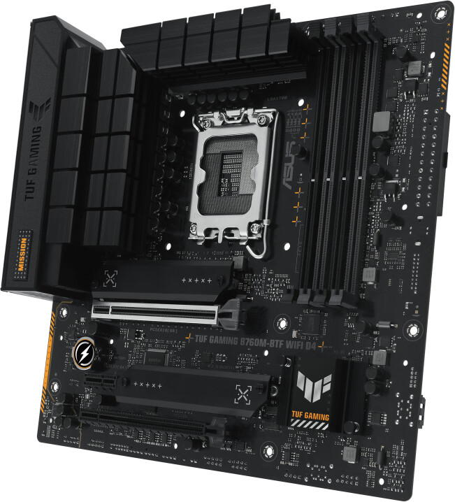 Pllakë amë ASUS TUF GAMING B760M-BTF WIFI D4 - Intel B760