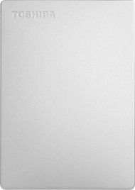 Hard disk i jashtëm Toshiba Canvio Slim, 1TB, USB 3.0, argjendtë