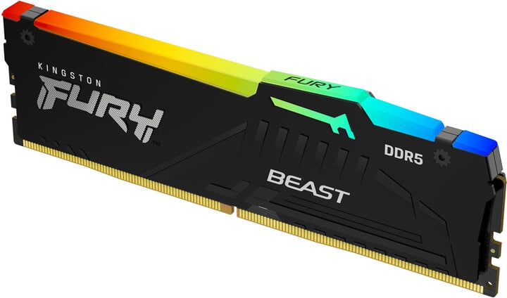 Оперативна меморија Kingston Fury Beast RGB 8GB DDR5 5600 CL40
