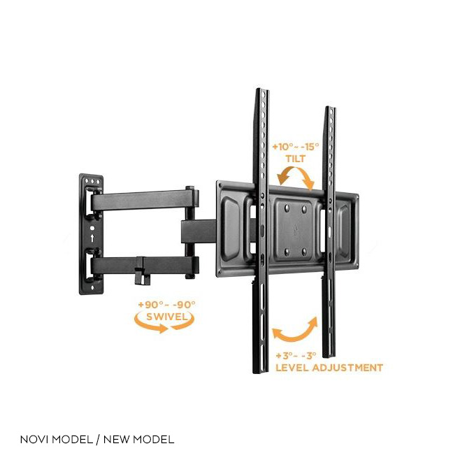Mbajtëse për TV Sbox PLB-3644, lëvizëse, 32"-55", 35 kg