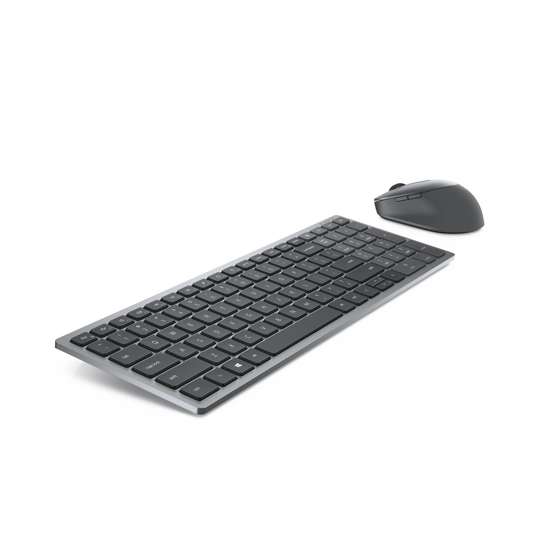 Set tastierë dhe maus Dell KM7120W, Wireless, QWERTY US, e hirtë