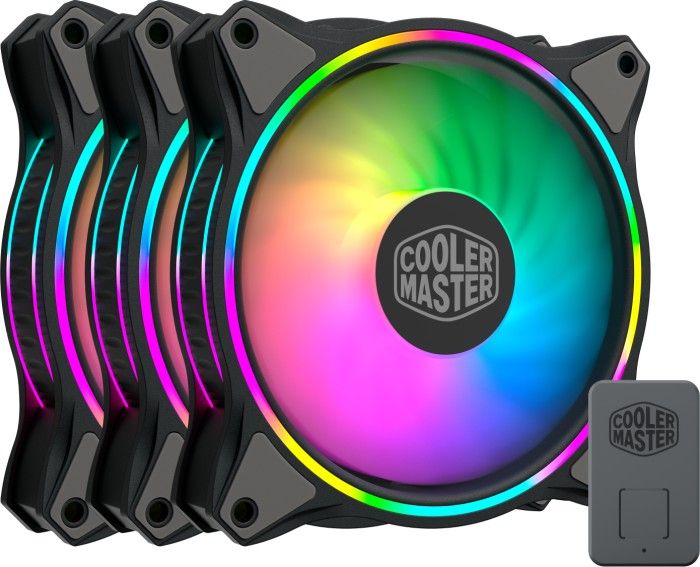 Ventilator Cooler Master MF120 Halo (MFL-B2DN-183PA-R1), 3 copë