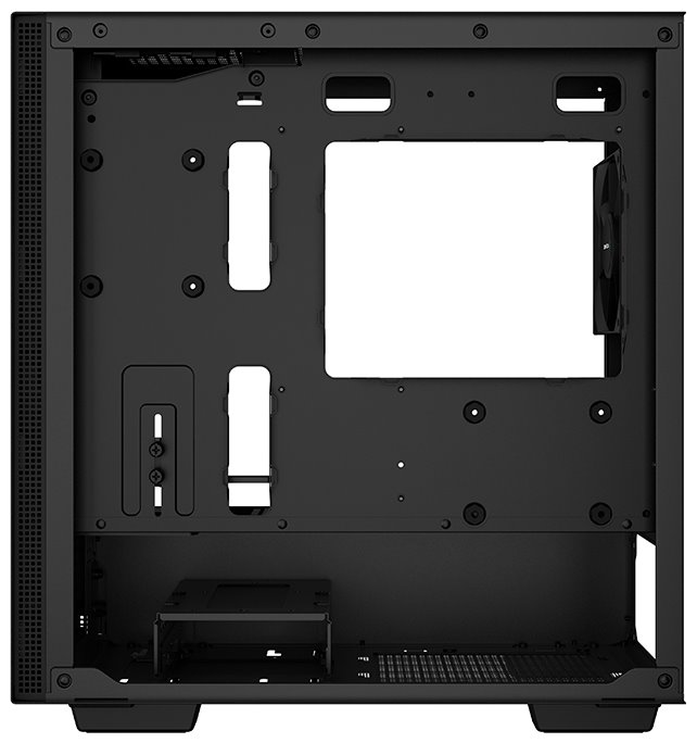 Kasë Deepcool CH370 / MidT / MiniITX, e zezë