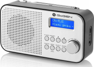 Radio portative GoGEN DAB300N, DAB+ FM, ekran LCD, e zezë