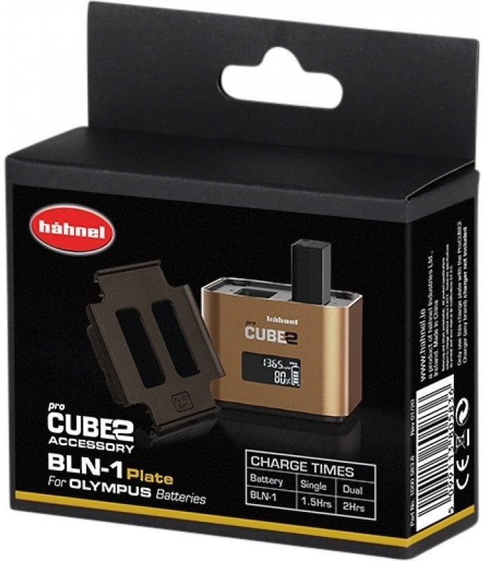 Pllakë karikuesi Hahnel Procube 2 dhe 3, për bateri Olympus BLN1