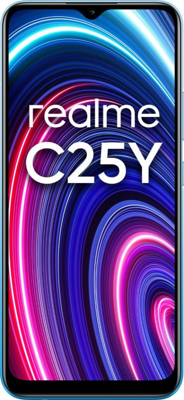 Celular Realme C25Y, 4/128GB, 6.5", Dual SIM, i kaltër