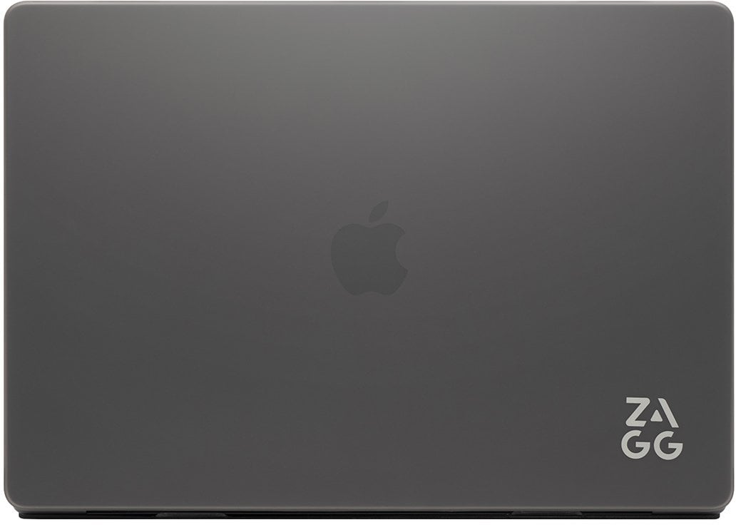 Заштитна навлака ZAGG за MacBook Pro 16\" M1 M2 M3, цврста (hardshell), smoke, темно сива