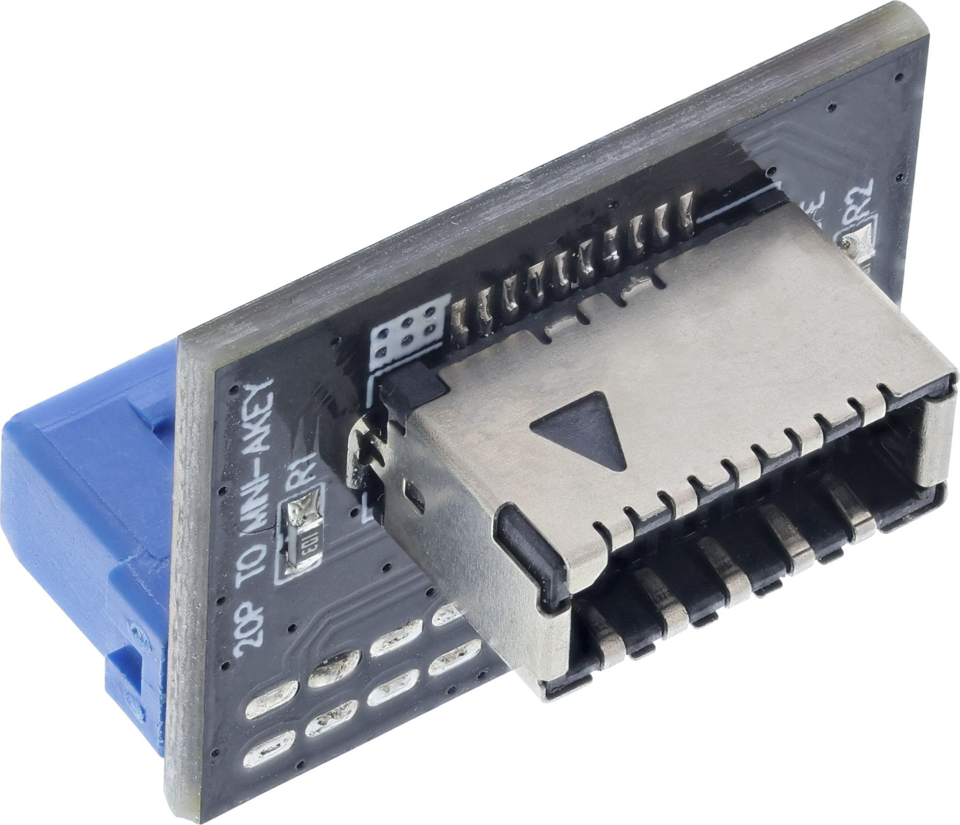 Adapter i brendshëm InLine 33446E, USB 3.0 në USB 3.1 Key A, 5 Gb/s