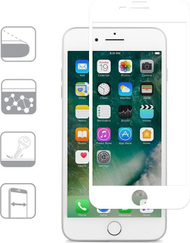 Xham mbrojtës Moshi Moshi IonGlass për iPhone 8 Plus 7 Plus 6s Plus 6 Plus, 0.3mm, i bardhë