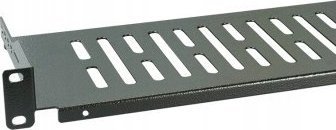 Полица за рек 19" Digitus 1U, 250 mm, 10 kg, црна