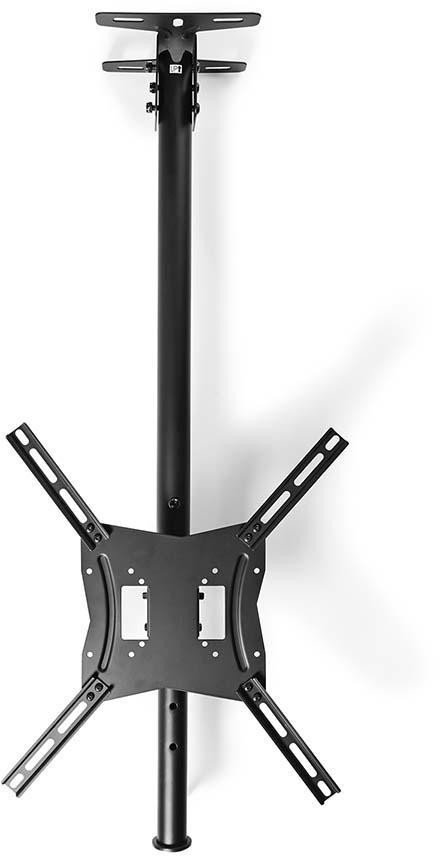 Mbajtës tavanor për TV dhe monitor, rrotullues, për 26"-42", i zi