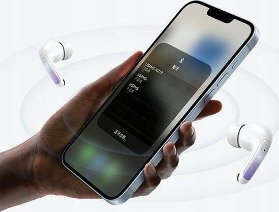 Kufje wireless Usams X-don Series US-XD19, Bluetooth 5.3, TWS, bardhë kaltër