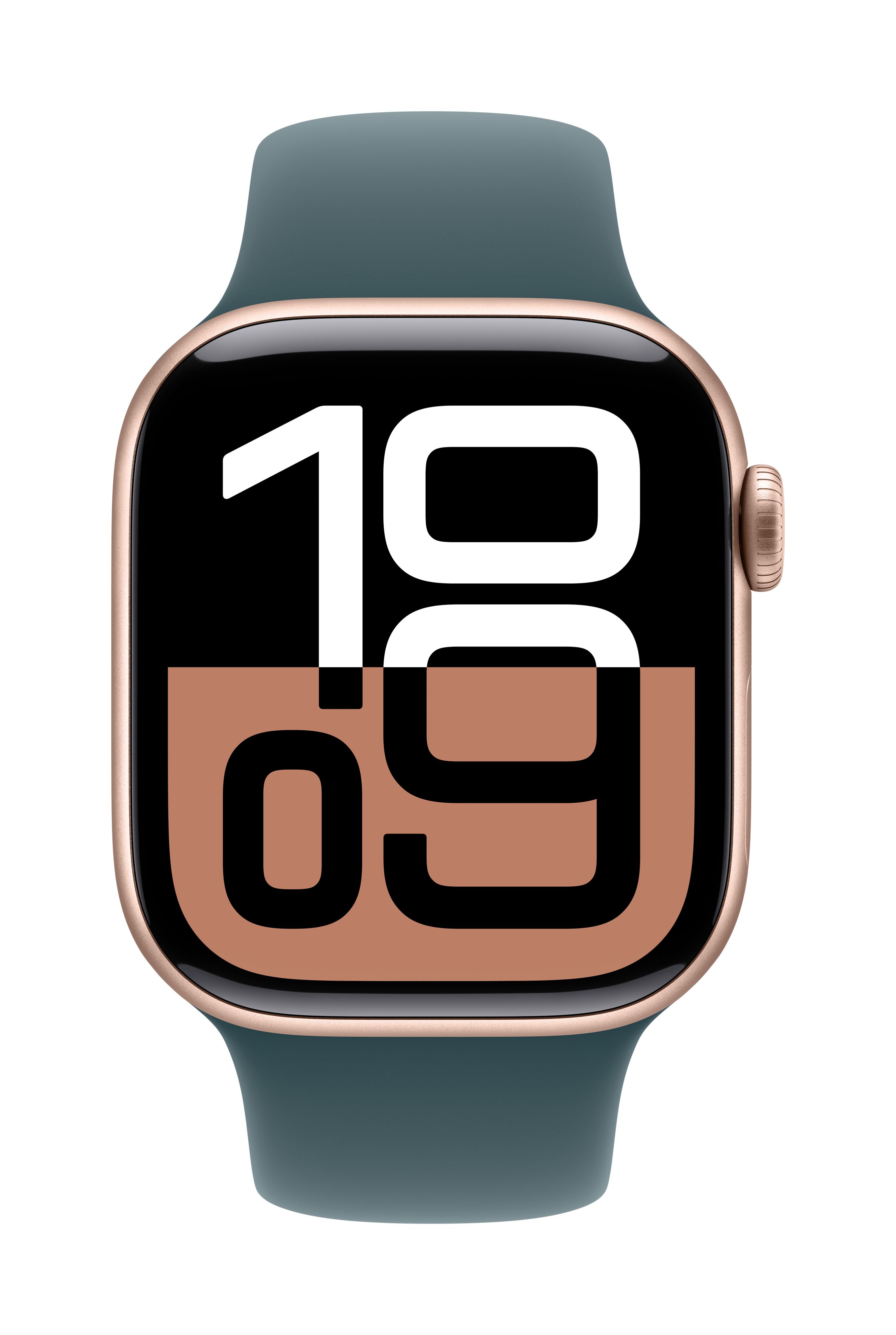 Apple Watch 42mm Sport Band, Lake Green Sport Band, S/M (Seasonal)