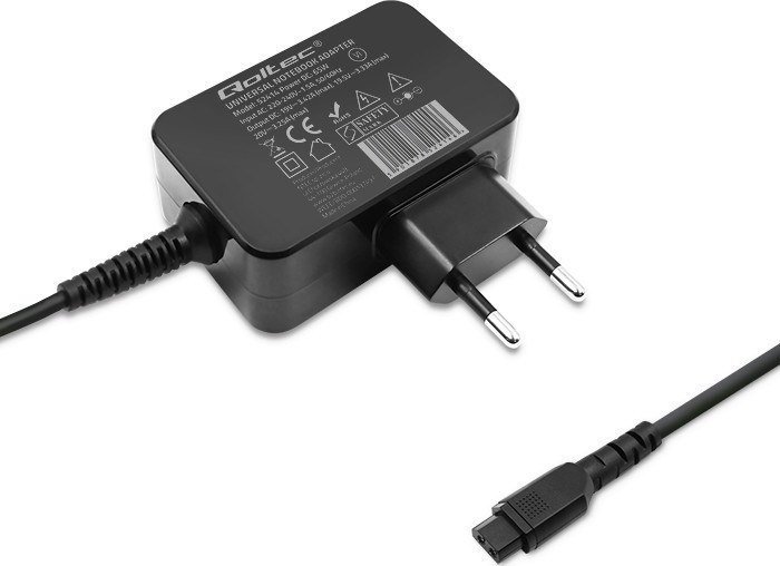 Karikues universal Qoltec 52414, 65W, 10 konektorë